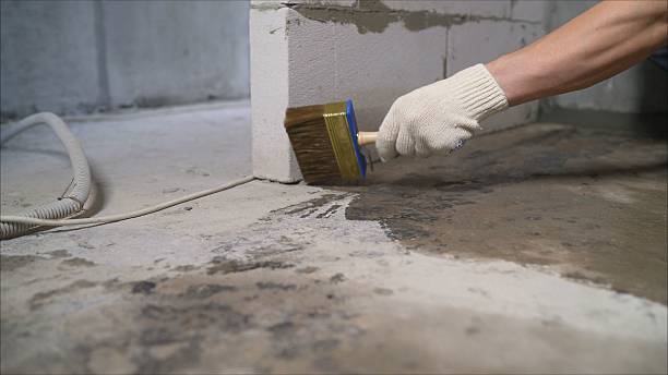 Crawl space vapor barrier installation in Bay Village, OH